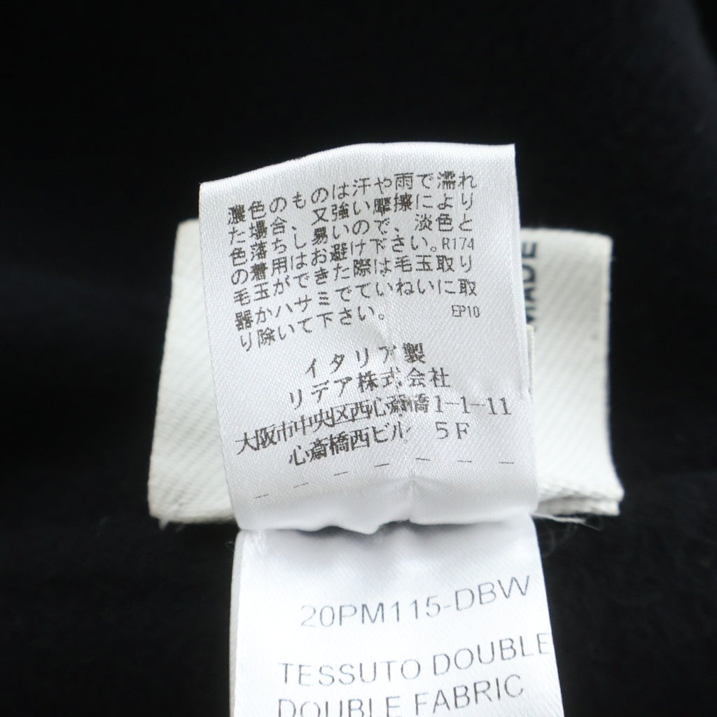 Loro Piana(ロロピアーナ) ×MANZONI24 ダブルフェイス ロング ジレ ベスト ノースリーブコート ウール ネイビー 22PM312-DBWL8jap レディース