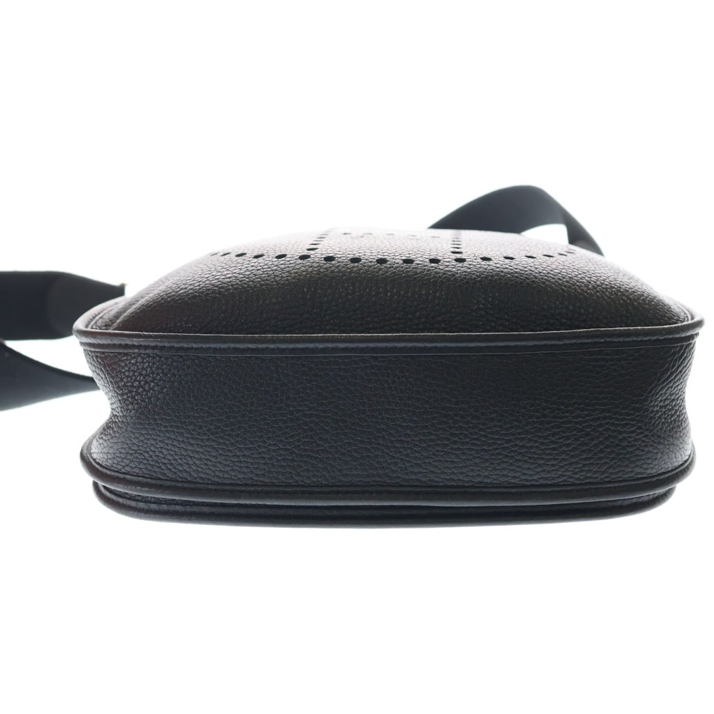HERMES(エルメス) エブリン3 PM トリヨンクレマンス シルバー金具 X刻印 ショルダーバッグ ブラック レディース