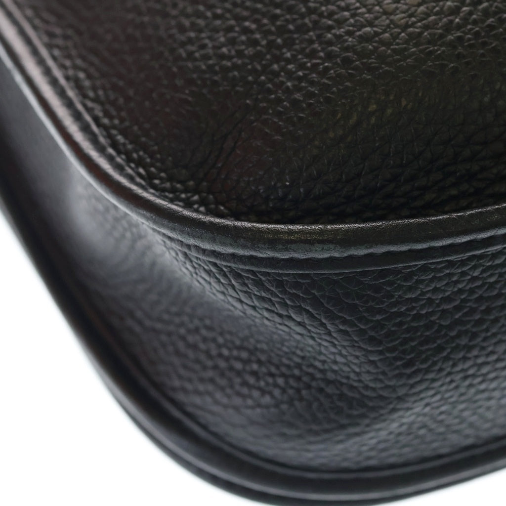 HERMES(エルメス) エブリン3 PM トリヨンクレマンス シルバー金具 X刻印 ショルダーバッグ ブラック レディース