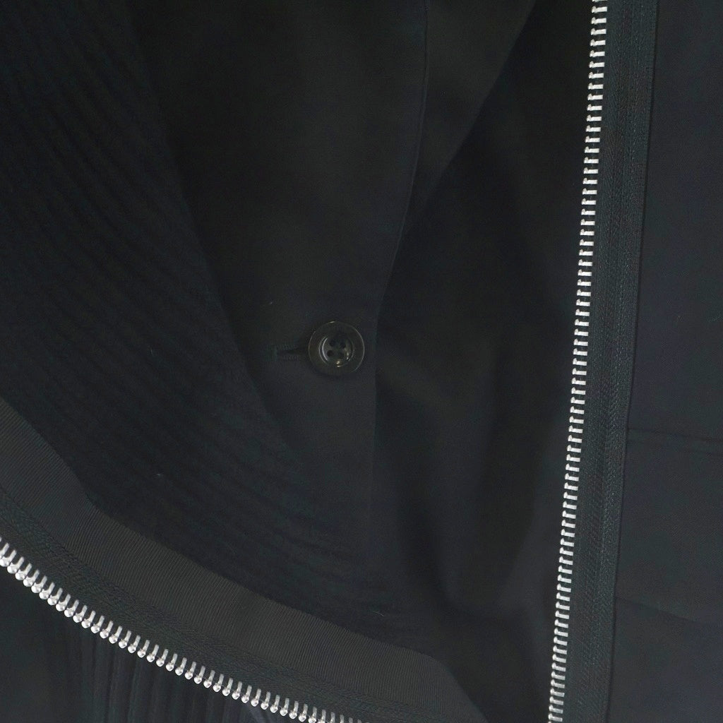 Sacai(サカイ) 22AW Suiting Knit Jacke スーチングニットジャケット テーラードジャケット ブルゾン ブラック 22-06174 レディース