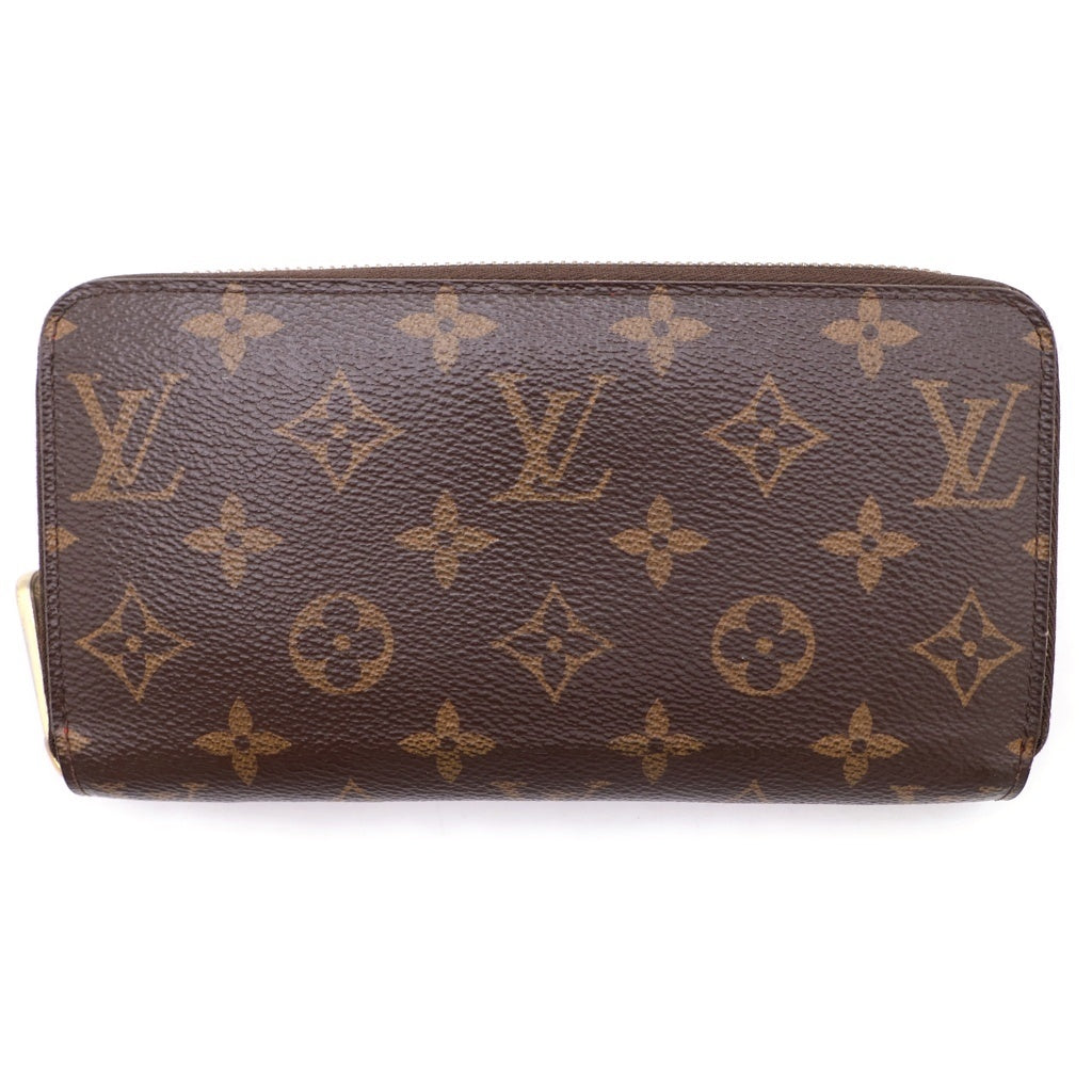 LOUIS VUITTON(ルイヴィトン) モノグラム ジップウォレット ラウンドファスナー フューシャ M41895 MI2198 M41895