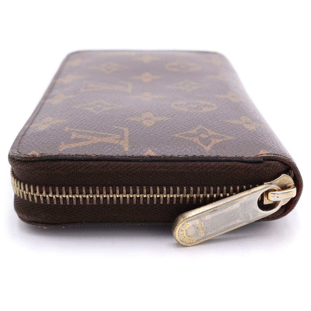 LOUIS VUITTON(ルイヴィトン) モノグラム ジップウォレット ラウンドファスナー フューシャ M41895 MI2198 M41895