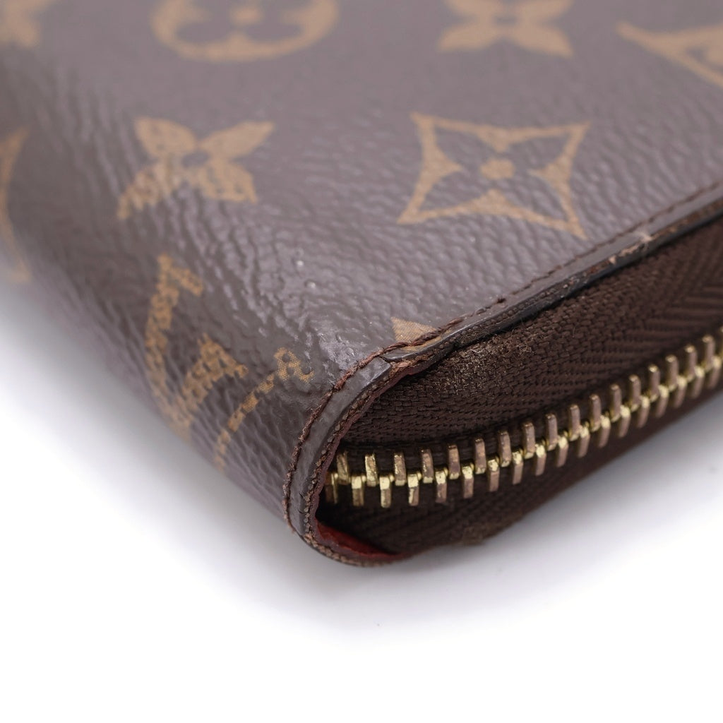 LOUIS VUITTON(ルイヴィトン) モノグラム ジップウォレット ラウンドファスナー フューシャ M41895 MI2198 M41895