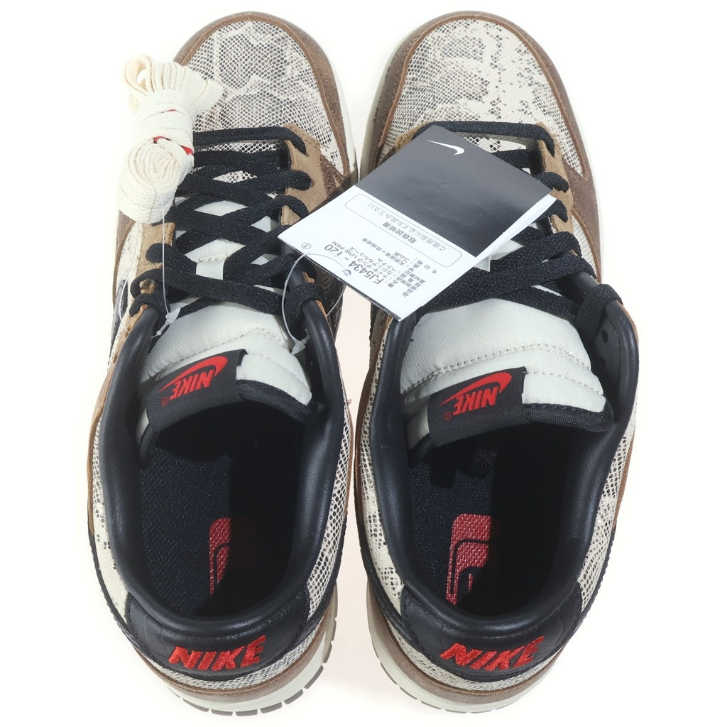 NIKE(ナイキ) DUNK LOW PRM Head 2 Head CO dot JP FJ5434-120 ダンク ロー プレミアム ヘッドトゥヘッド ローカットスニーカー ブラウン US10/28cm FJ5434-120