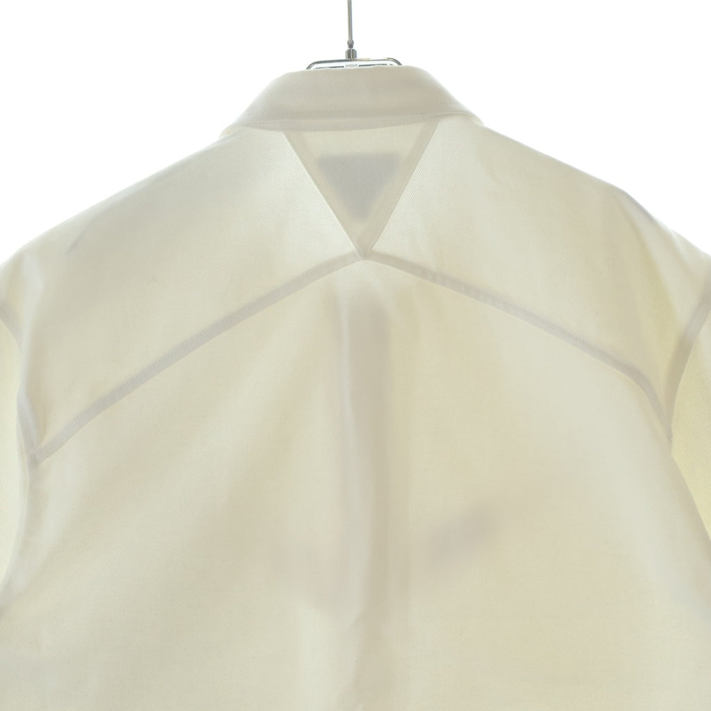 BOTTEGA VENETA(ボッテガヴェネタ) ショートスリーブ 半袖デニムシャツ ジャケット ホワイト 679291 VF4T0