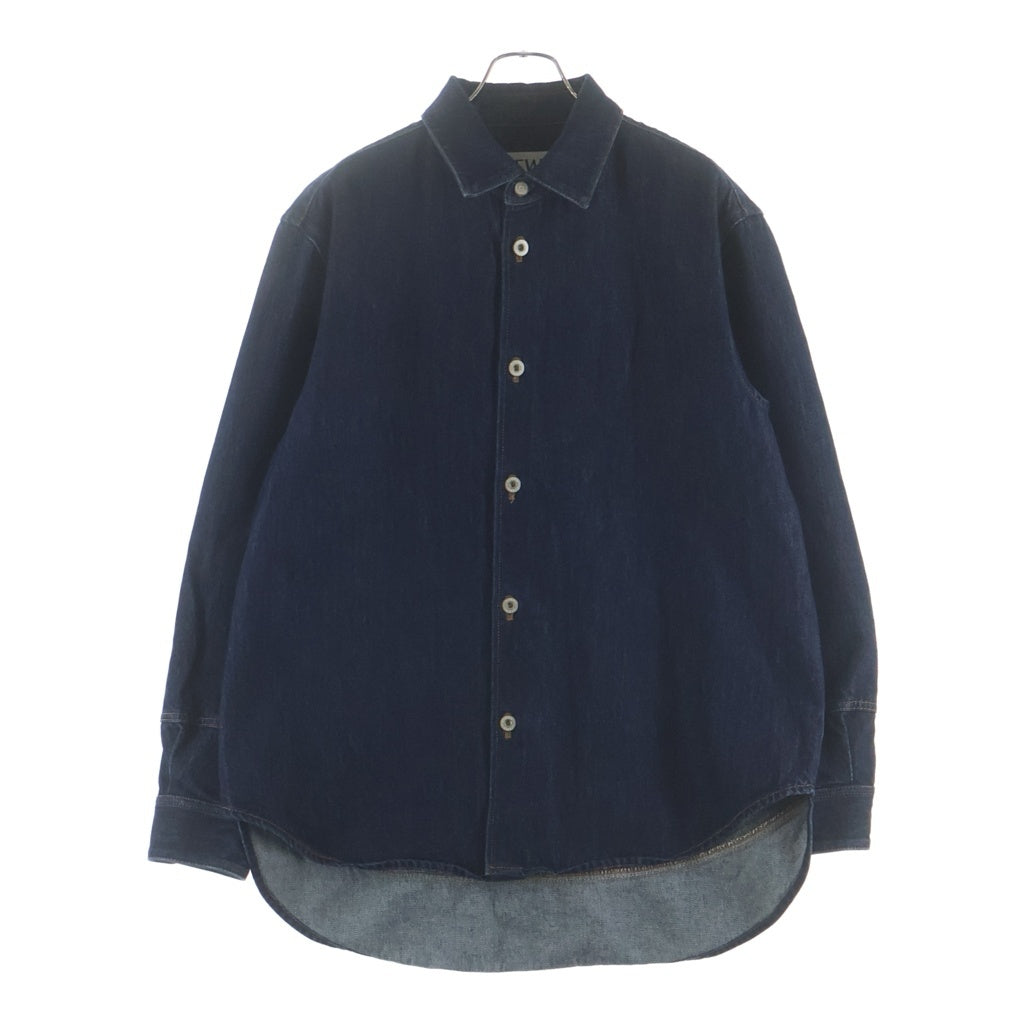 LOEWE(ロエベ) アナグラム デニム オーバーシャツ ジャケット インディゴ 1159-343-8596