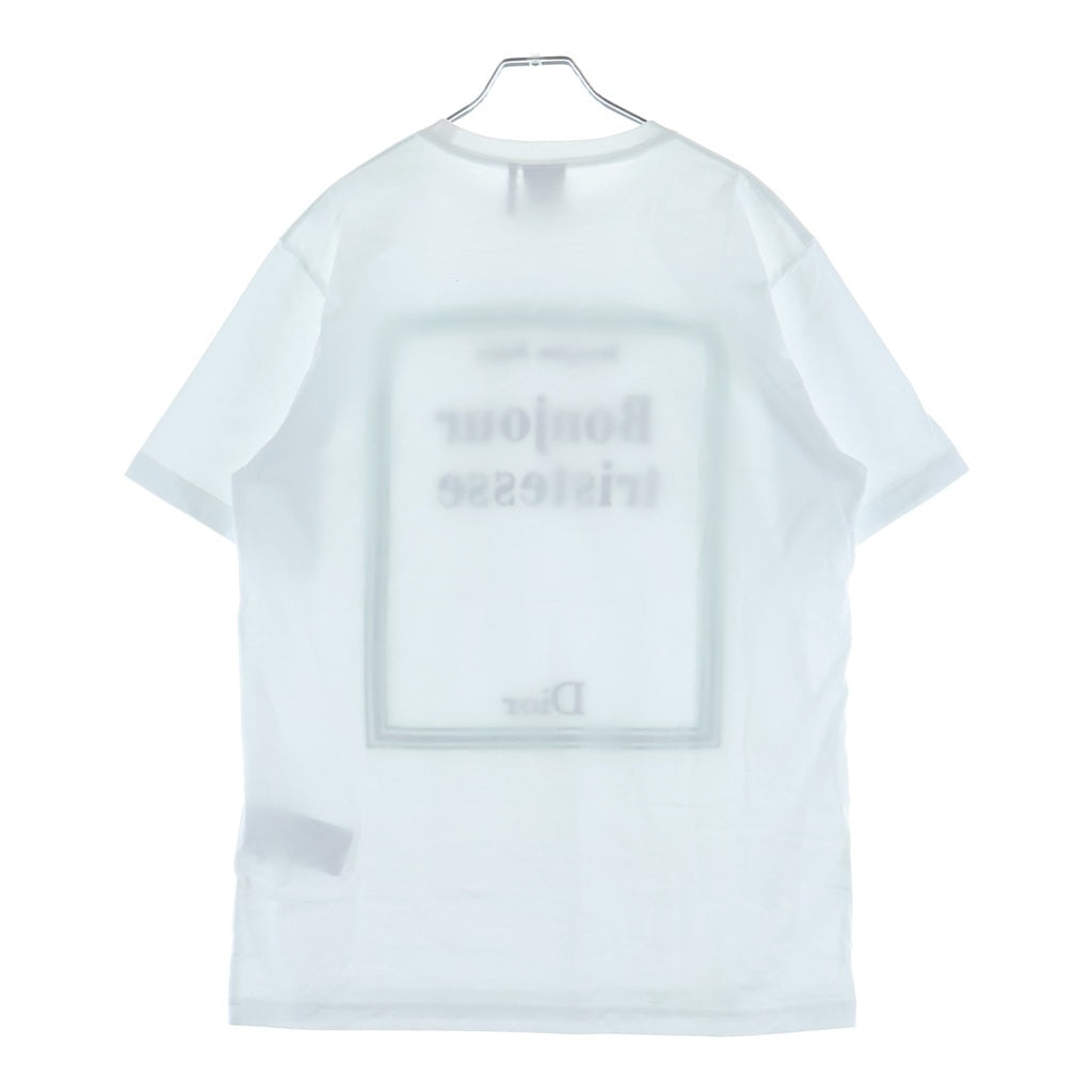 DIOR(ディオール) Book Coverブックカバー 刺繍入り コットンTシャツ カットソー ホワイト 683J642A0677