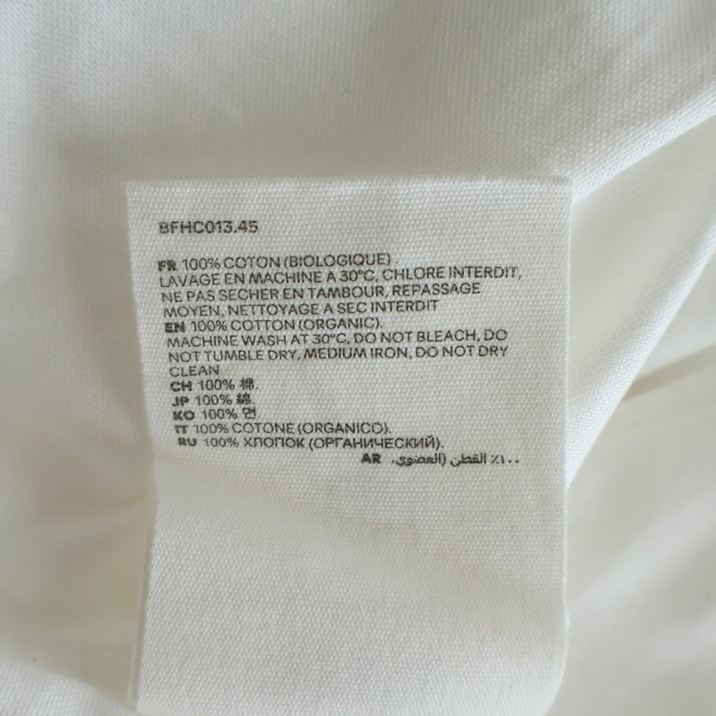 AMI Alexandre Mattiussi(アミアレクサンドルマテュッシ) 21SS BUTTON DOWN SHIRT ハートロゴ 長袖シャツ ホワイト BFHC013.45