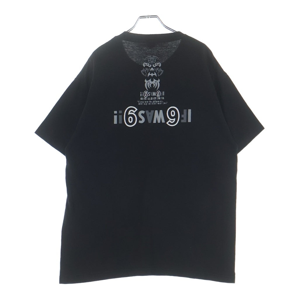 TENDERLOIN(テンダーロイン) 22SS 渋谷店限定 TEE BS スカルデザイン クルーネック 半袖Tシャツ カットソー ブラック L