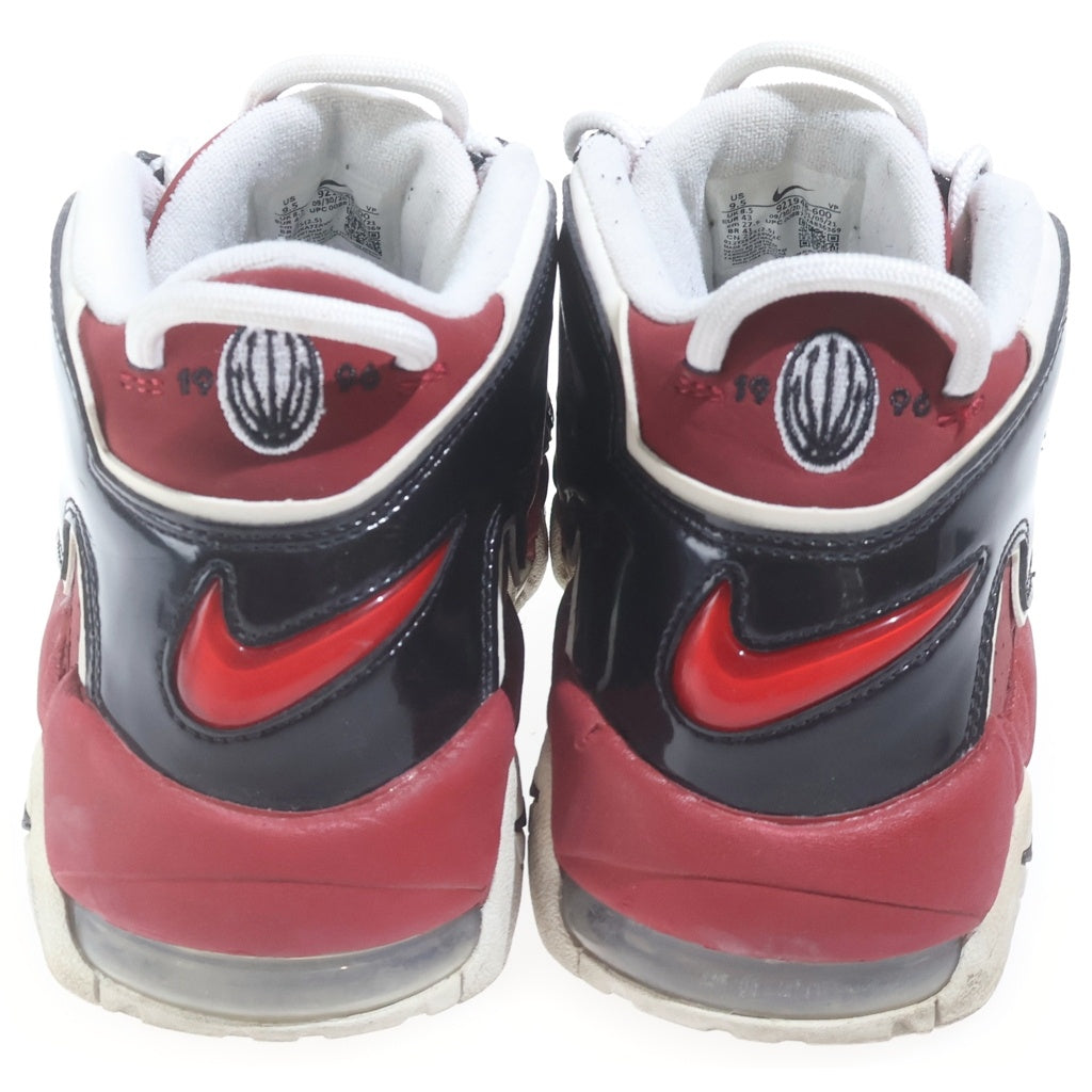 NIKE(ナイキ) AIR MORE UPTEMPO 96 BLACK AND VARSITY RED エア モアアップテンポ 96 ハイカットスニーカー レッド/ブラック US9.5/27.5cm 921948-600
