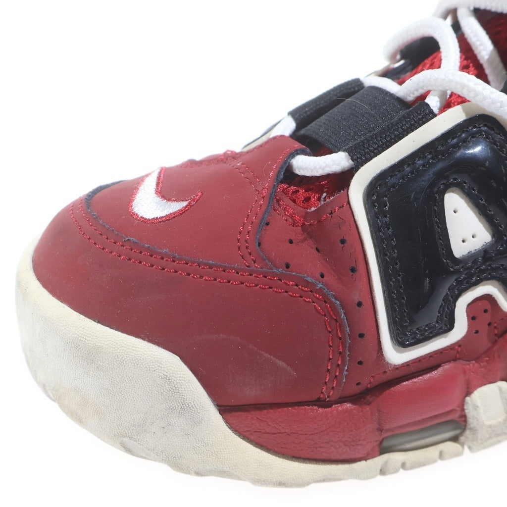 NIKE(ナイキ) AIR MORE UPTEMPO 96 BLACK AND VARSITY RED エア モアアップテンポ 96 ハイカットスニーカー レッド/ブラック US9.5/27.5cm 921948-600