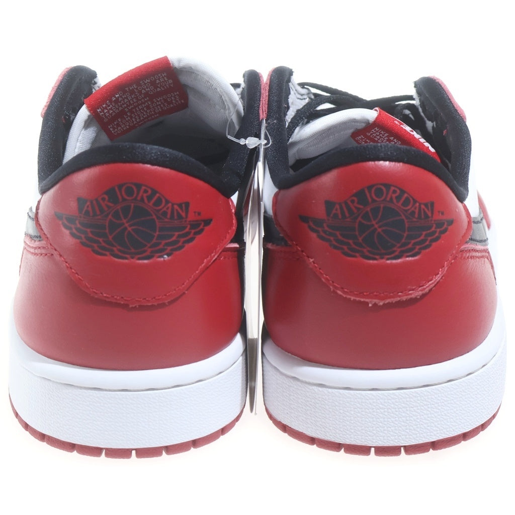 NIKE(ナイキ) AIR JORDAN 1 RETRO LOW OG CHICAGO エアジョーダン1 シカゴ ローカットスニーカー ブラック/ホワイト US9.5/27.5cm HQ6998-600