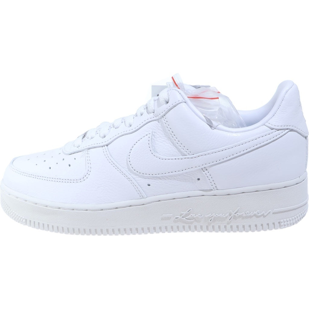 NIKE(ナイキ) ×DRAKE NOCTA AIR FORCE 1 LOW LOVE YOU FORVER ドレイクノクタ エアフォース1 ローカットスニーカー ホワイト US9.5/27.5cm CZ8065-100