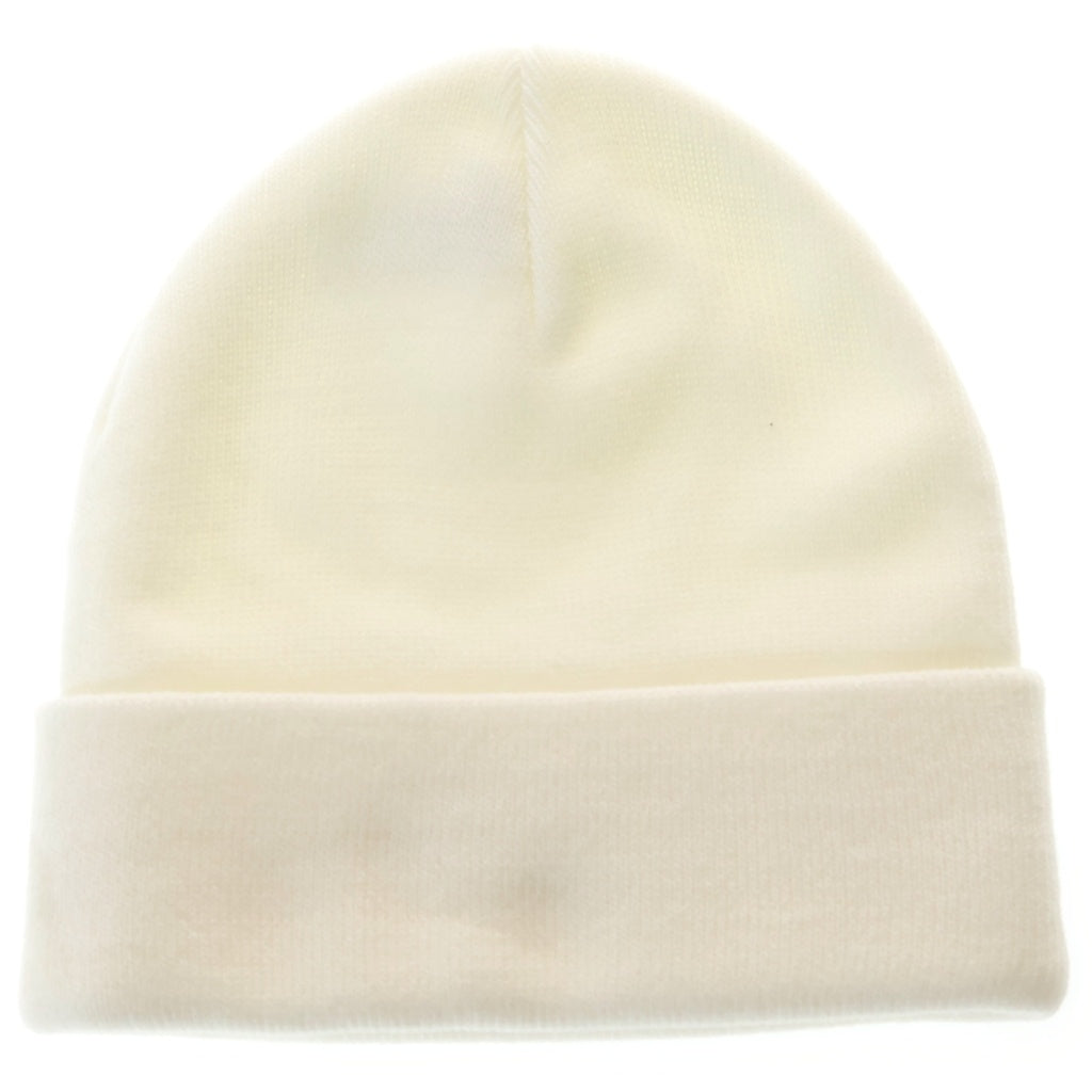 SUPREME(シュプリーム) 19SS Tonal Logo Beanie トナル ロゴビーニー ニットキャップ 帽子 ホワイト