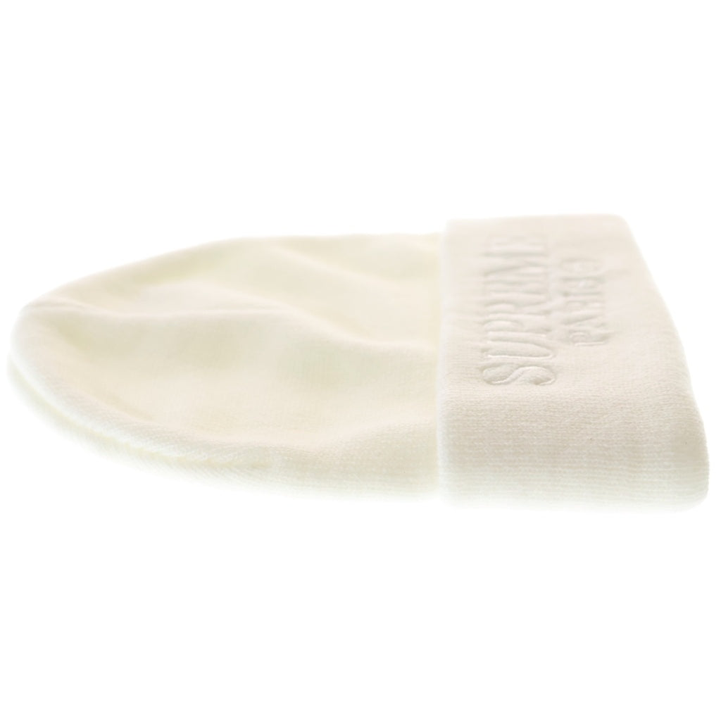 SUPREME(シュプリーム) 19SS Tonal Logo Beanie トナル ロゴビーニー ニットキャップ 帽子 ホワイト