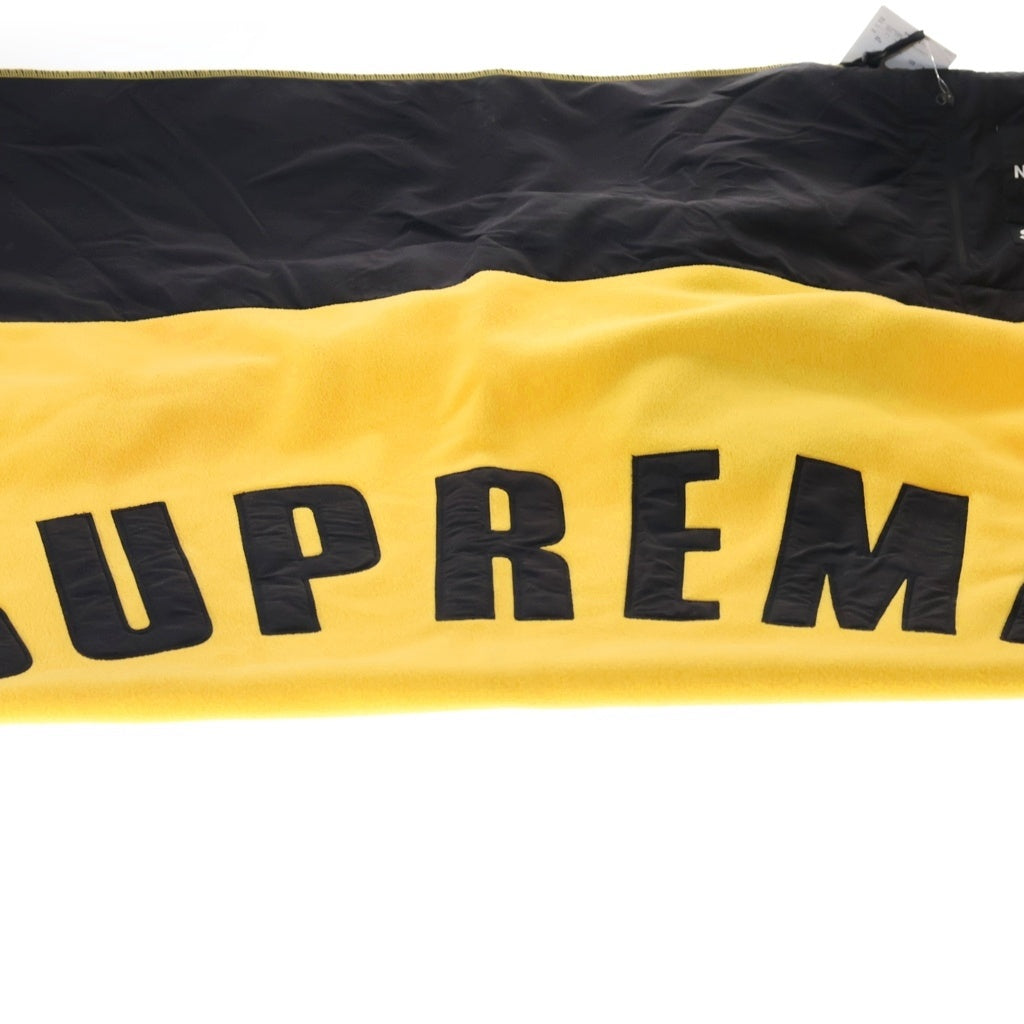 SUPREME(シュプリーム) 19SS ×The North Face Arc Logo Denali Fleece Blanket ザ ノースフェイス アーチロゴ デナリ フリース ブランケット ブラック/イエロー NM81947I