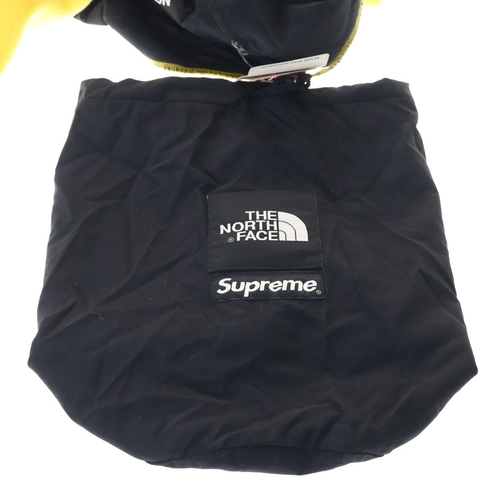 SUPREME(シュプリーム) 19SS ×The North Face Arc Logo Denali Fleece Blanket ザ ノースフェイス アーチロゴ デナリ フリース ブランケット ブラック/イエロー NM81947I