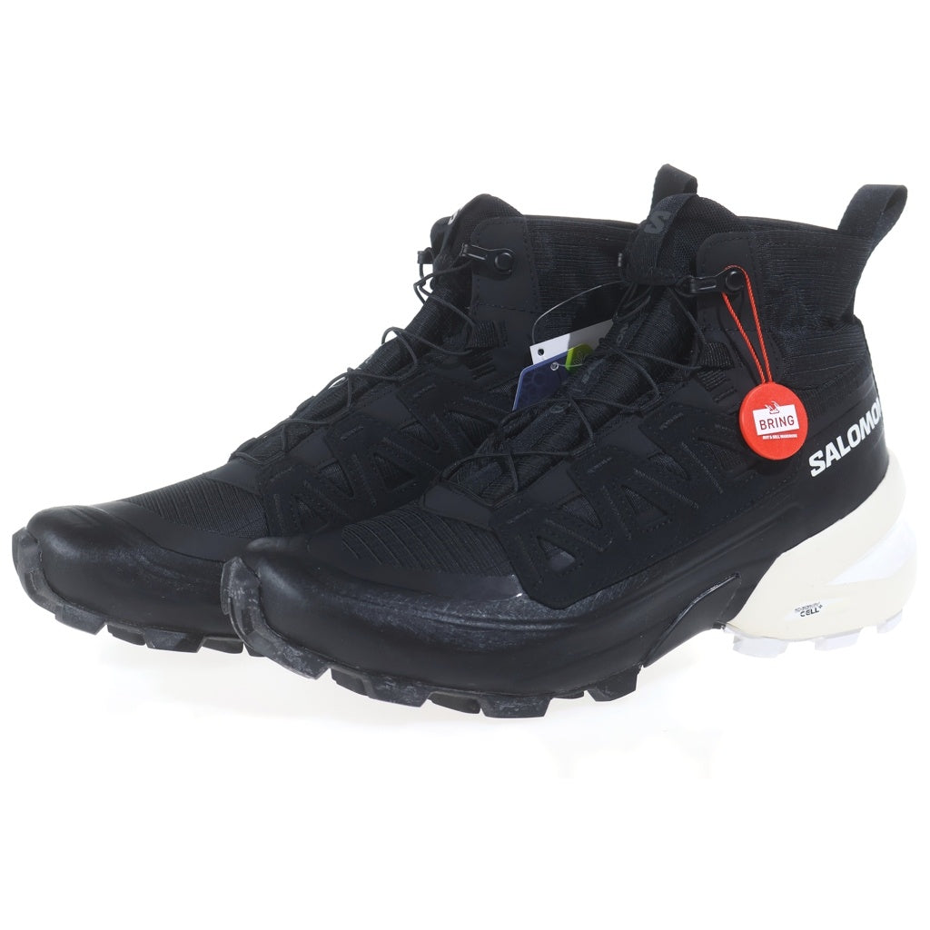 SALOMON(サロモン) ×MM6 Maison Margiela CROSS HIGH エムエム シックス メゾンマルジェラ クロスハイカットスニーカー ブラック US9.5/27.5cm 471699