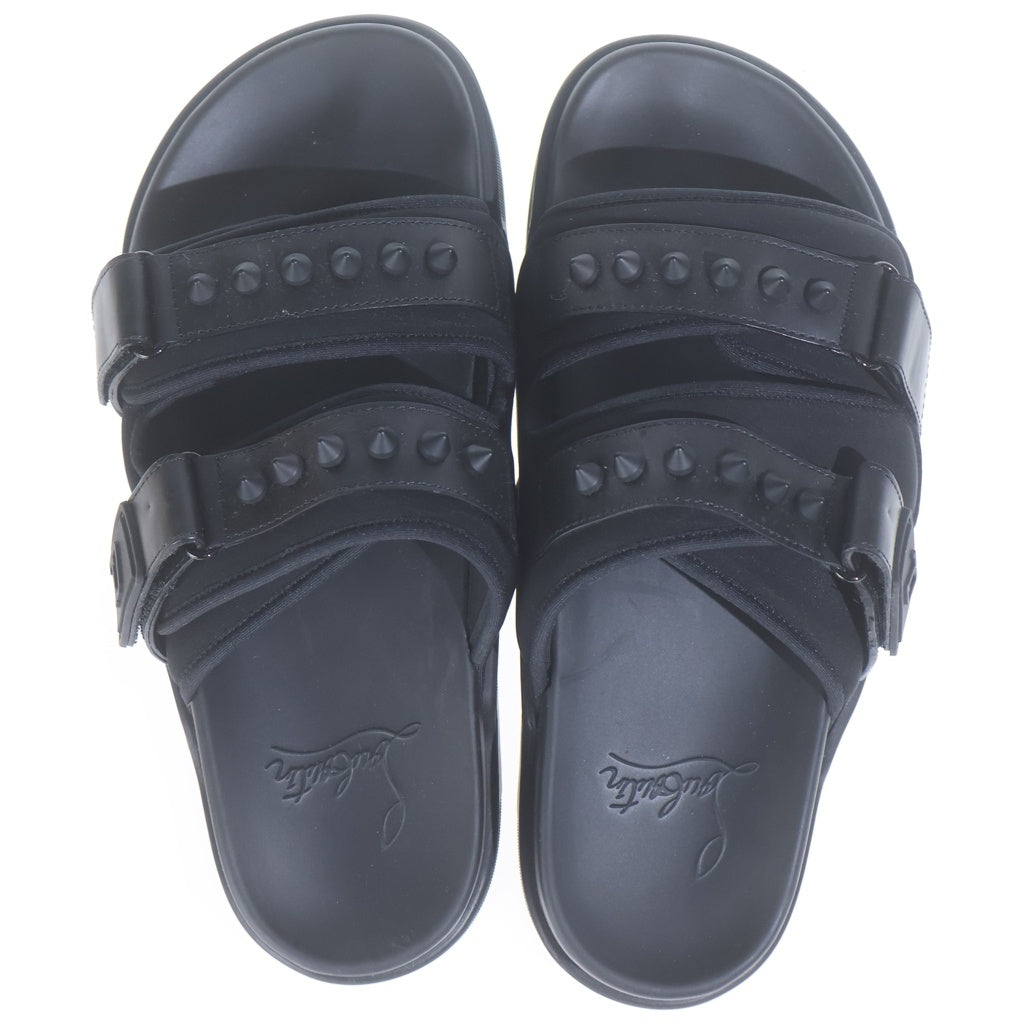 CHRISTIAN LOUBOUTIN(クリスチャンルブタン) DADDY POOL DONNA ダディ プール スタッズ装飾 スポーツサンダル ブラック 3220356