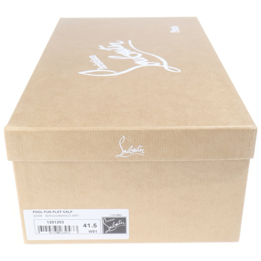CHRISTIAN LOUBOUTIN(クリスチャンルブタン) DADDY POOL DONNA ダディ プール スタッズ装飾 スポーツサンダル ブラック 3220356