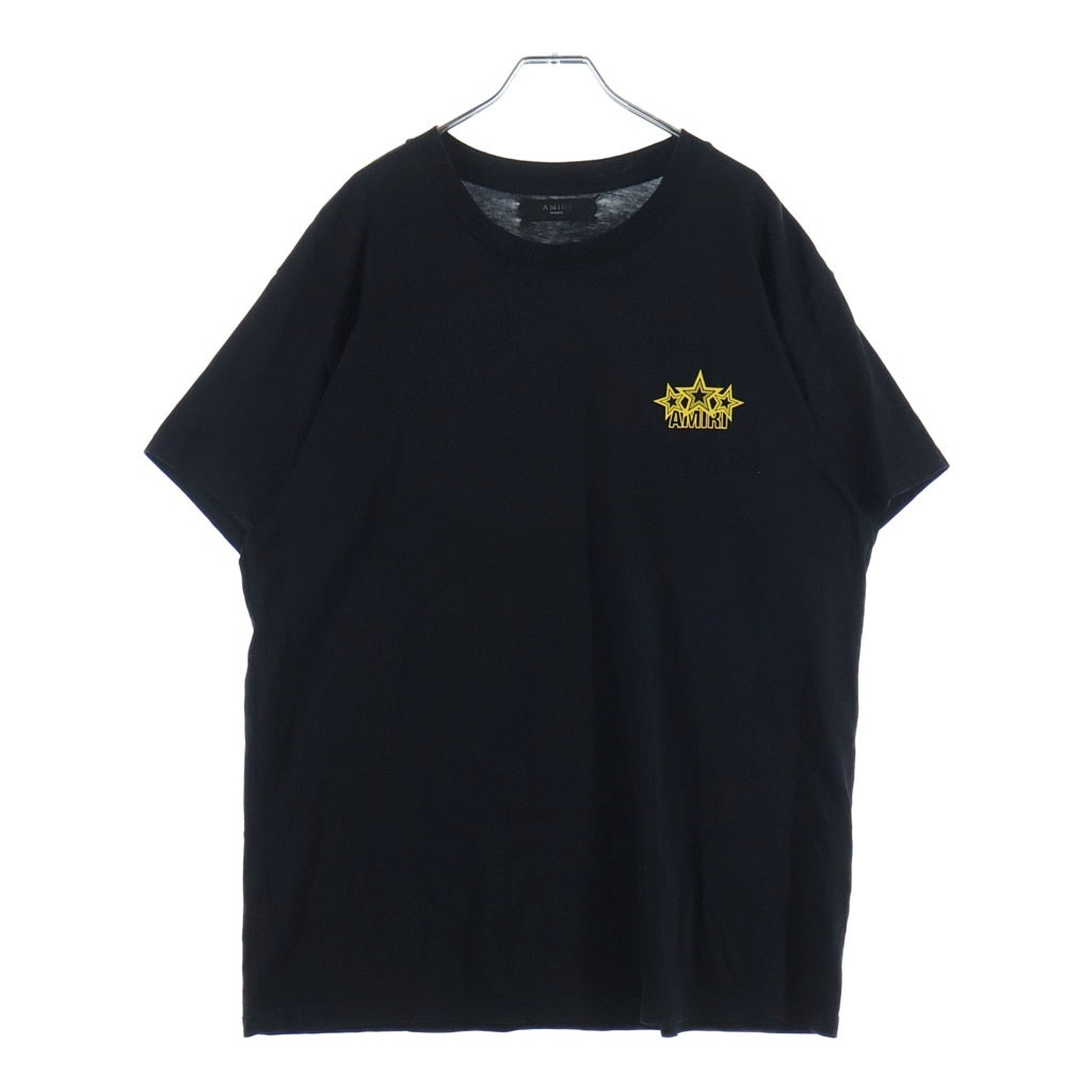 AMIRI(アミリ) 19SS FIVE STAR TEE ファイブスター バックプリント クルーネック 半袖Tシャツ カットソー ブラック