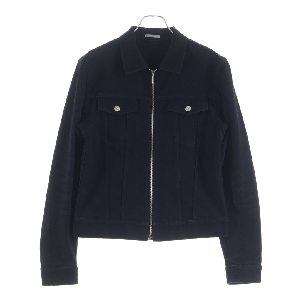 Dior HOMME(ディオールオム) フラップポケット ジップアップ デニム ジャケット Gジャン ブラック 833C416A4209 833C416A4209
