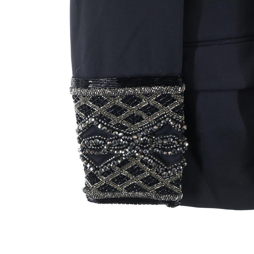 BALMAIN(バルマン) ビジュー装飾 テーラードジャケット ブラック 7140P102