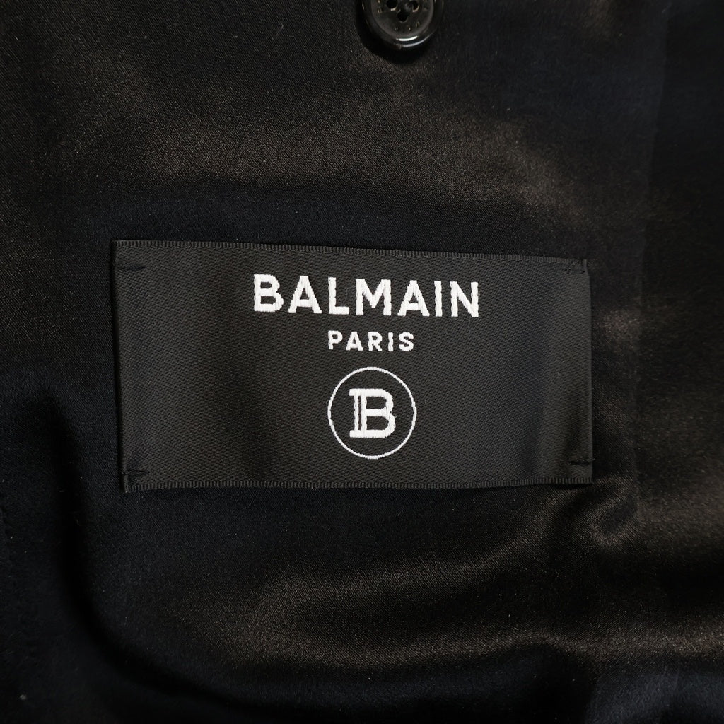 BALMAIN(バルマン) ビジュー装飾 テーラードジャケット ブラック 7140P102