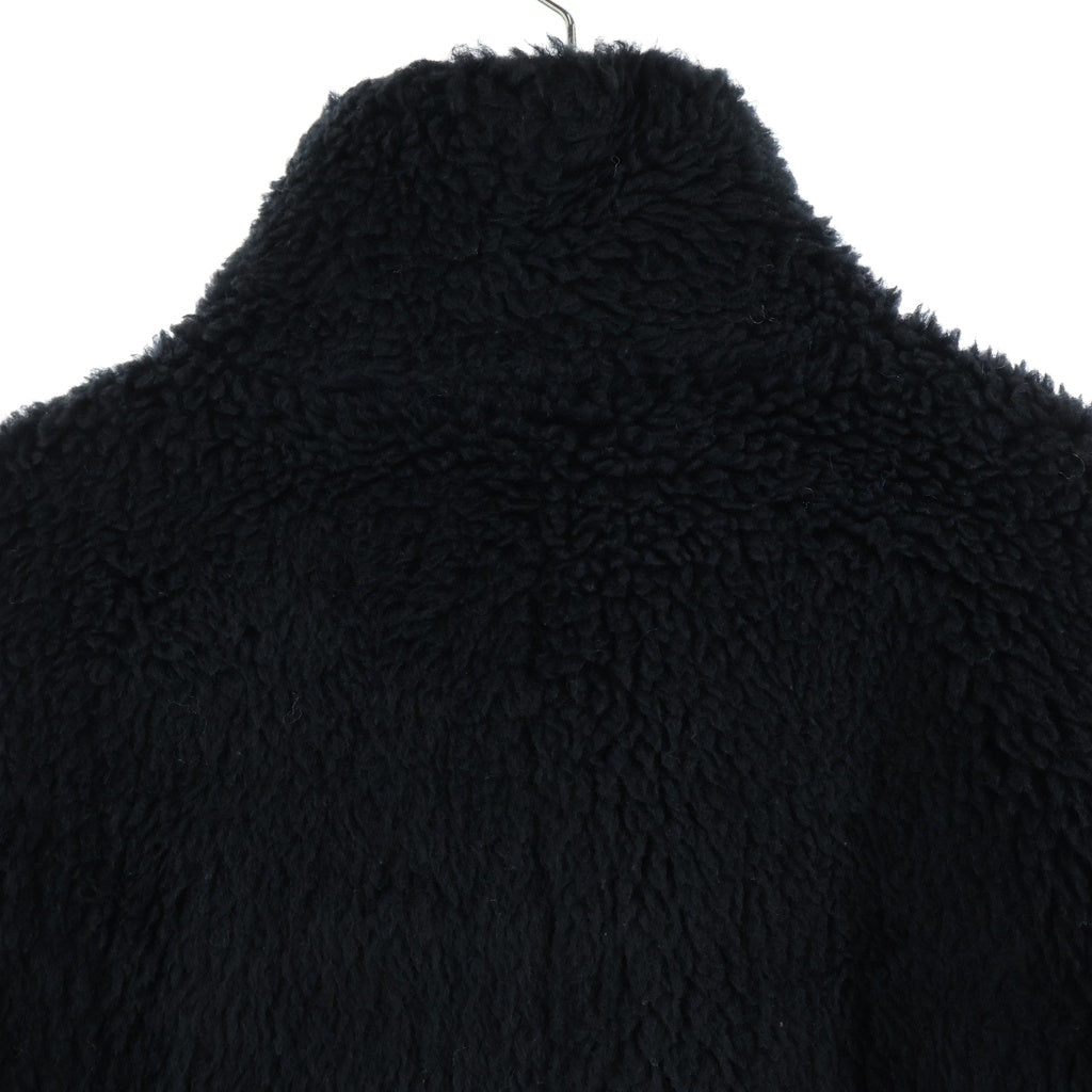 FENDI(フェンディ) ズッカ柄 ボアフリース ジャケット ブラック FW0948