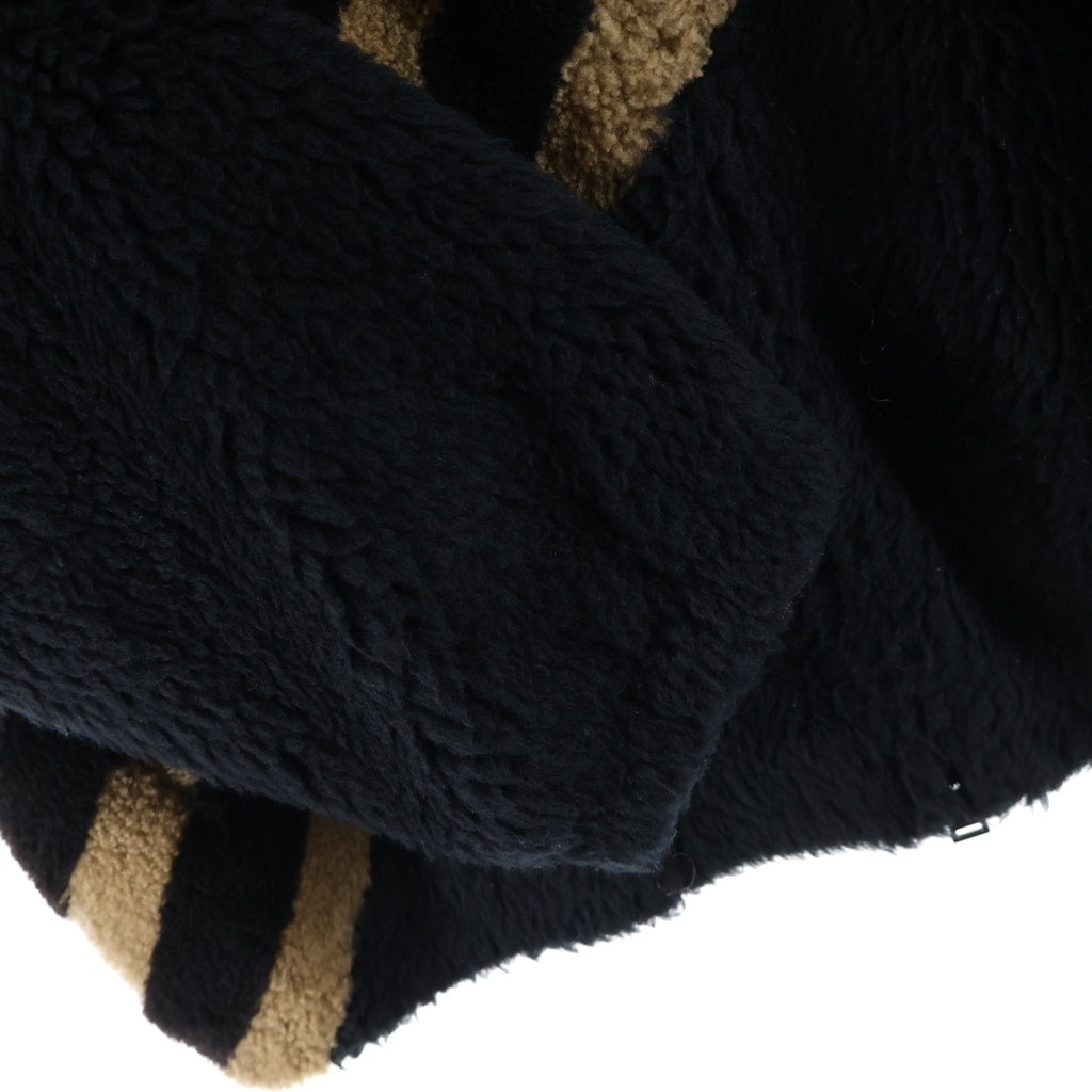 FENDI(フェンディ) ズッカ柄 ボアフリース ジャケット ブラック FW0948
