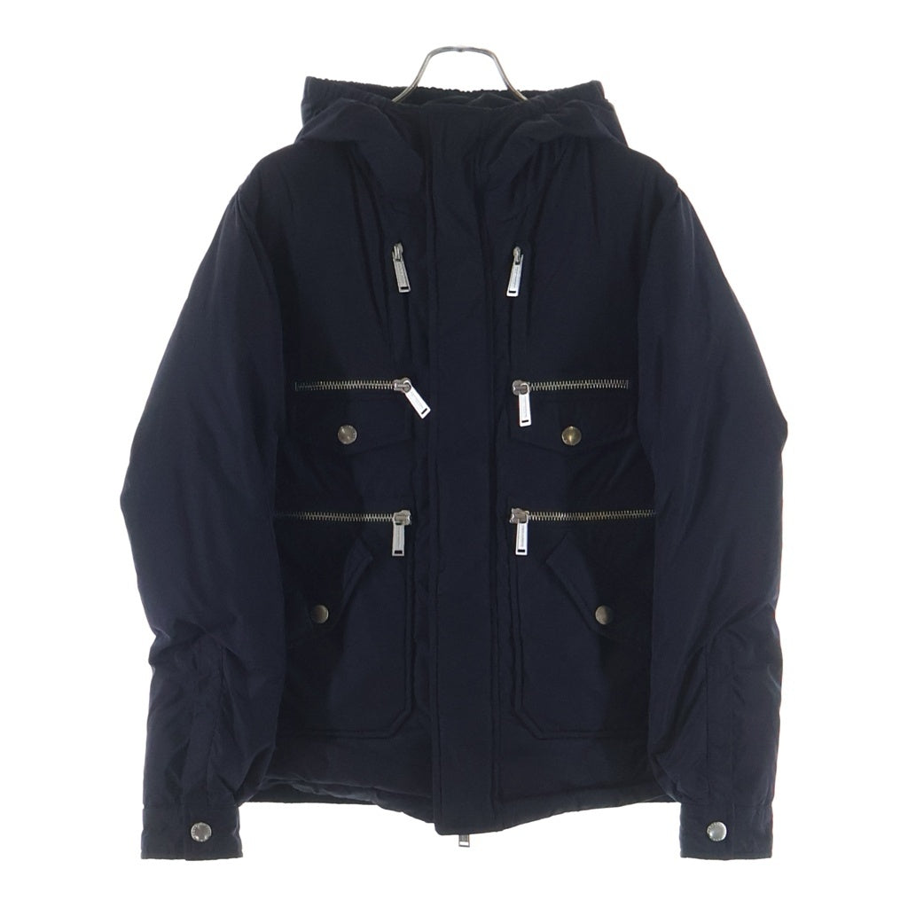 DSQUARED2(ディースクエアード) 15AW Hooded Down Jacket フーデッド ダウンジャケット ナイロン ネイビー S71AM0649S44486 S71AM0649S44486