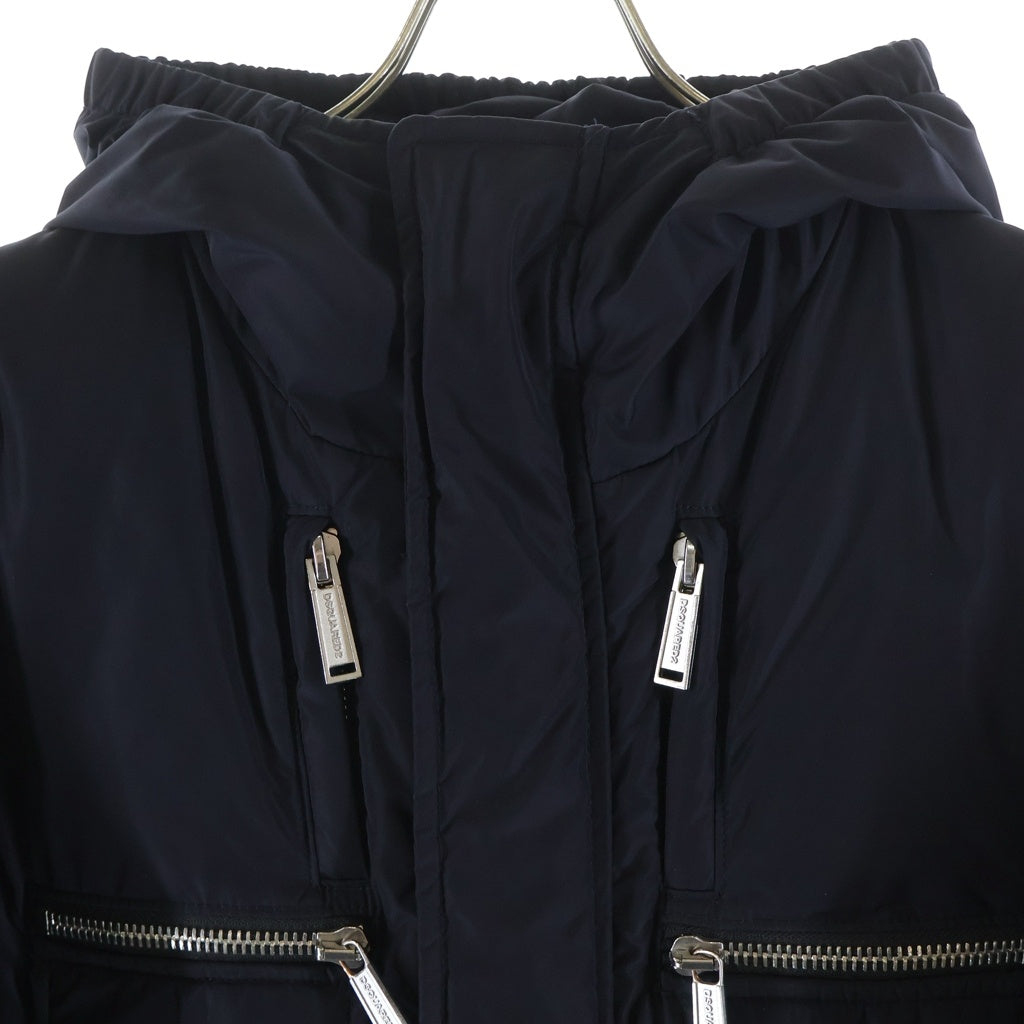 DSQUARED2(ディースクエアード) 15AW Hooded Down Jacket フーデッド ダウンジャケット ナイロン ネイビー S71AM0649S44486 S71AM0649S44486