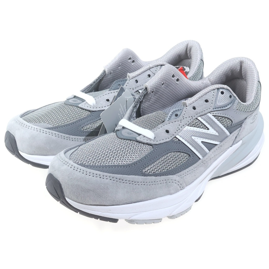 New Balance(ニューバランス) M990GL6 990V6 メッシュ ローカットスニーカー グレー US8/26cm