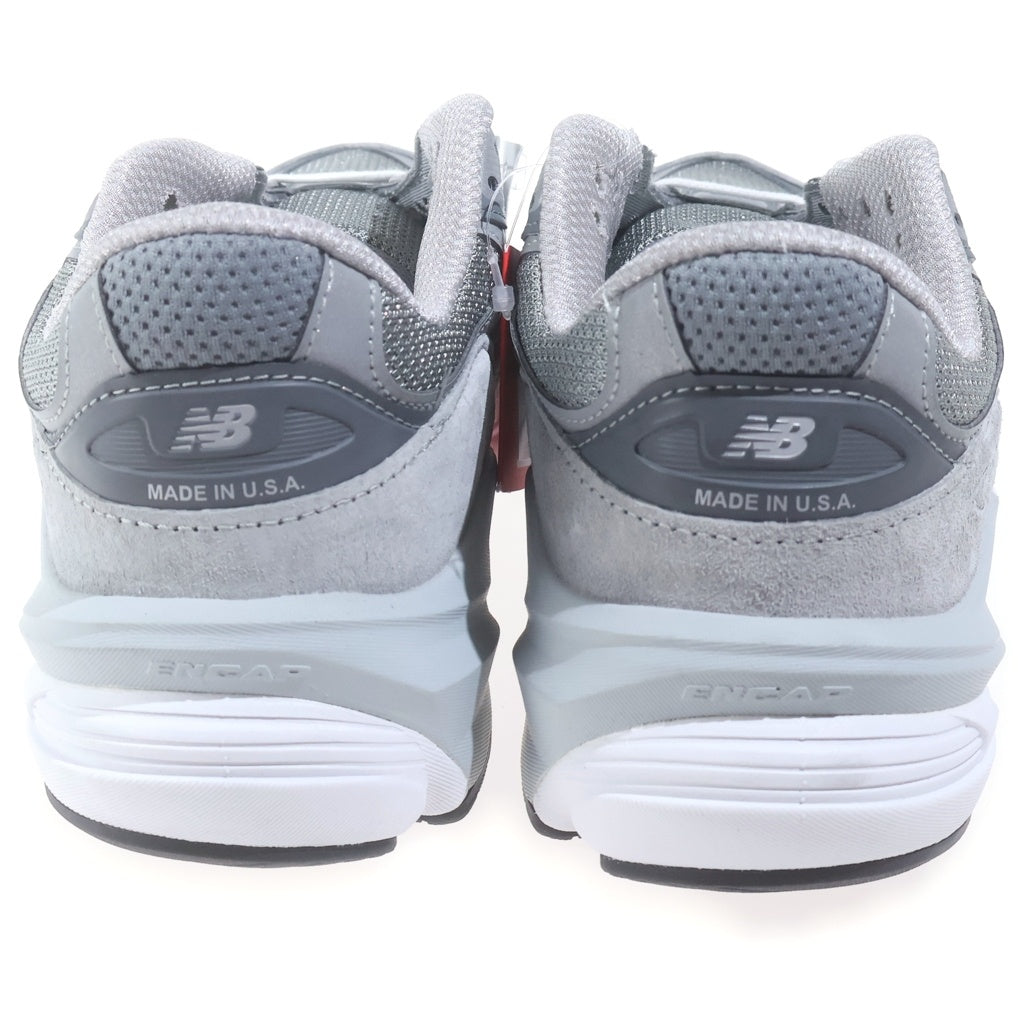 New Balance(ニューバランス) M990GL6 990V6 メッシュ ローカットスニーカー グレー US8/26cm