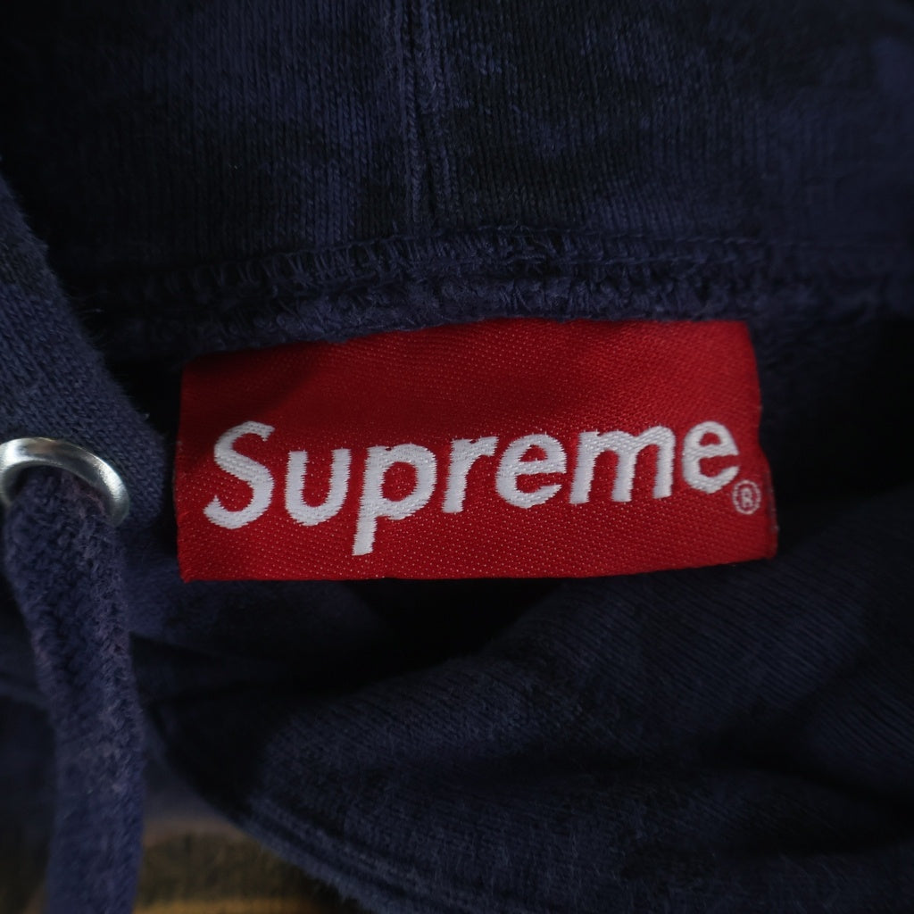 SUPREME(シュプリーム) 16SS Burroughs Hooded Sweatshirt バローズフォト フーディー パーカー ブルー
