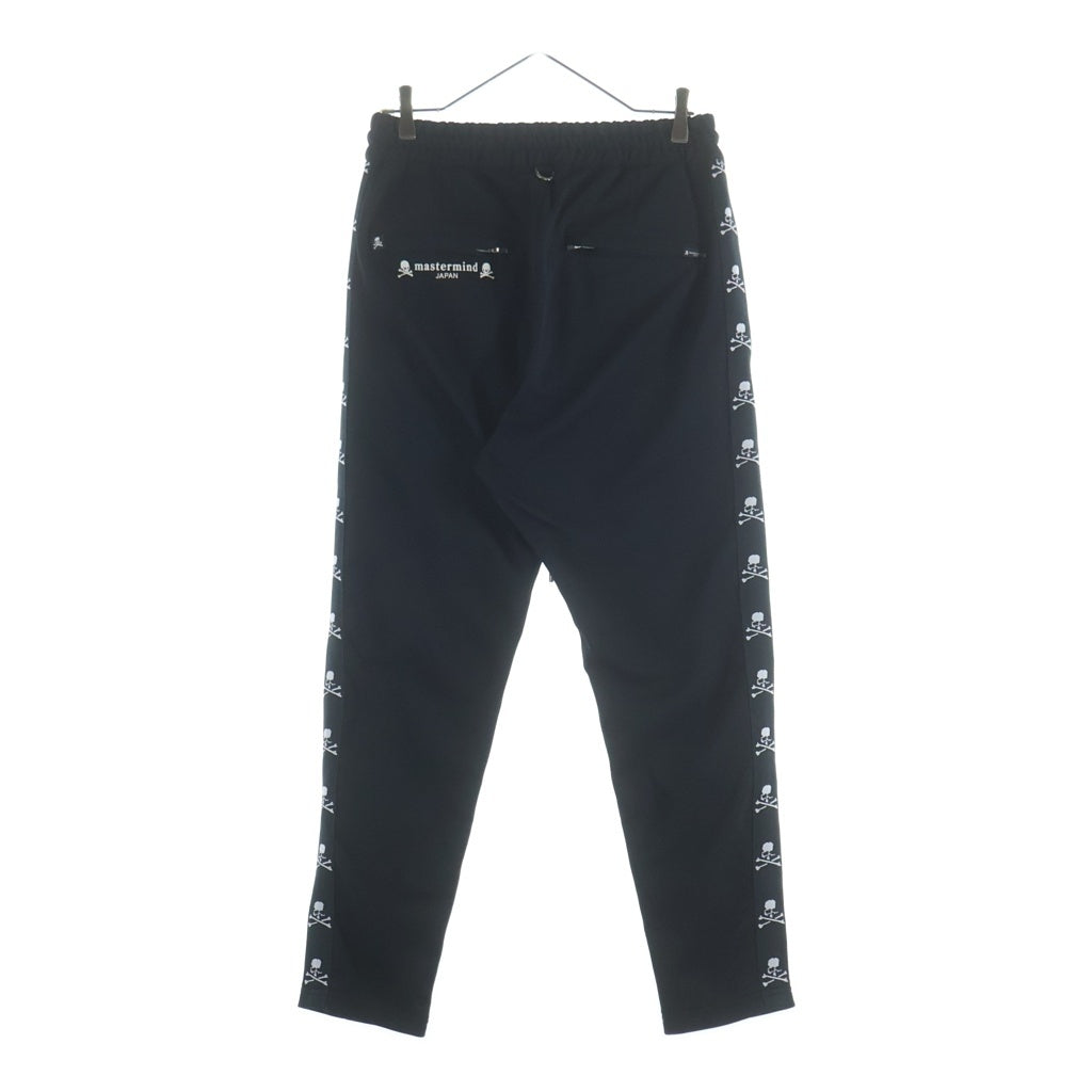 mastermind JAPAN(マスターマインドジャパン) MJ REGULAR SKULL TAPE TRACK PANTS レギュラー スカルテープ トラックパンツ ブラック