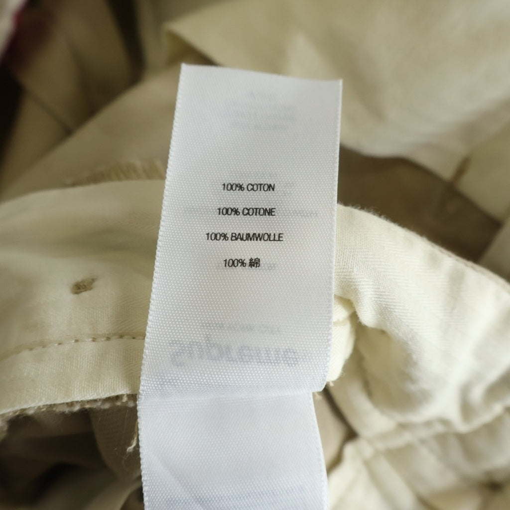 SUPREME(シュプリーム) 24SS Chino Work Pants バックポケット ロゴ刺繍 チノ ワーク パンツ ベージュ