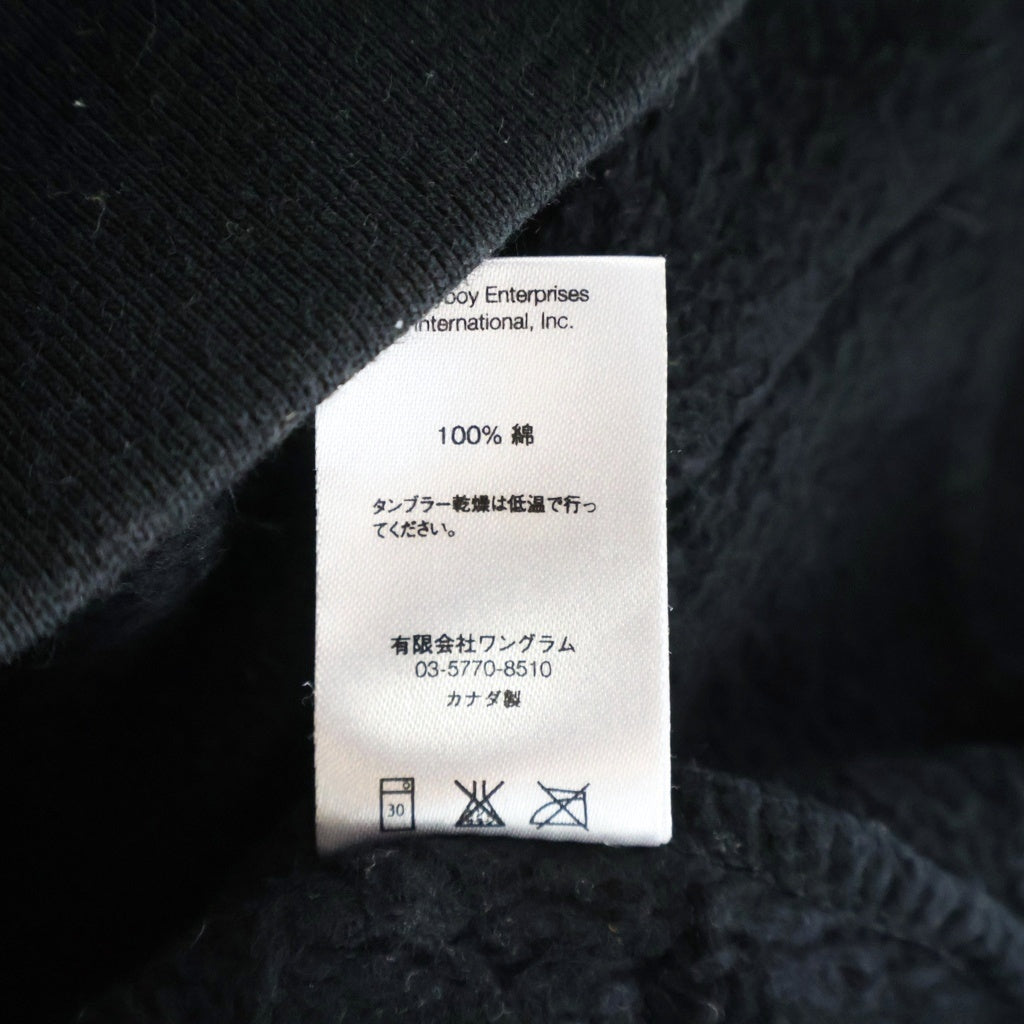 SUPREME(シュプリーム) 15AW ×Playboy Hooded Sweatshirt プレイボーイ フーデッド スウェット プルオーバー パーカー ブラック