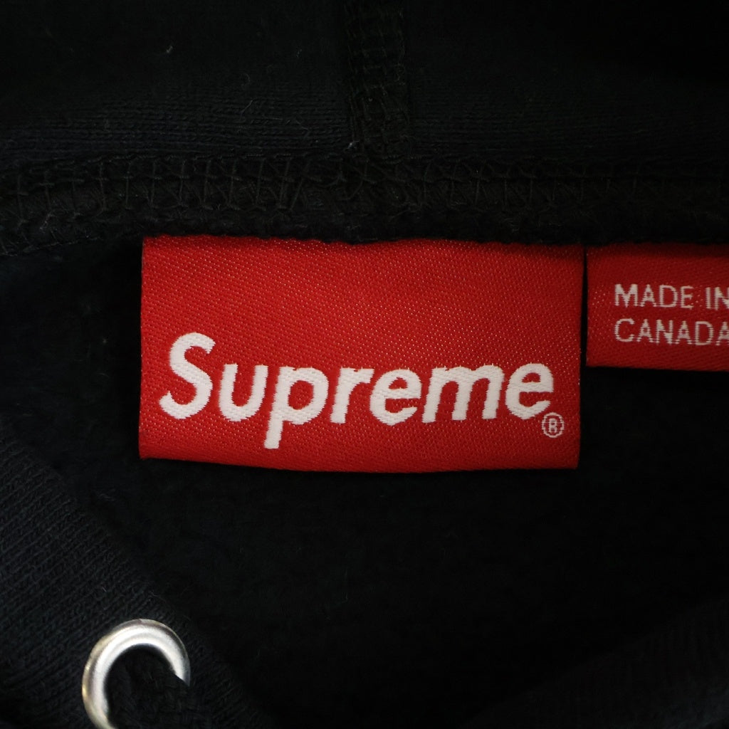 SUPREME(シュプリーム) 21SS KAWS Chalk Logo Hooded Sweatshirt カウズチョーク ロゴデザイン フーデッド スウェット プルオーバー パーカー ブラック
