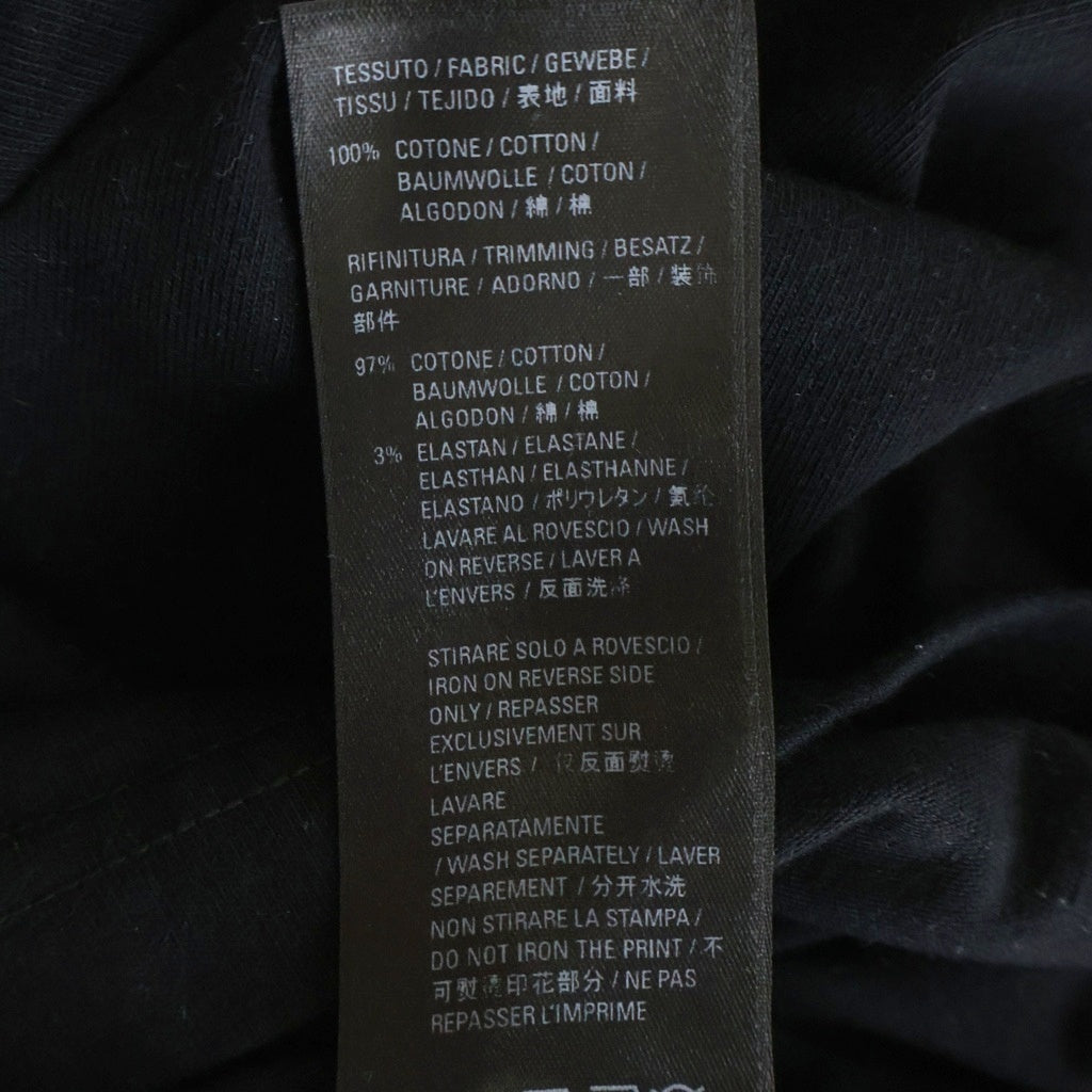 BALENCIAGA(バレンシアガ) 21SS COPYRIGHT LOGO S/S TEE ロゴデザイン クルーネック 半袖Tシャツ カットソー ブラック 612966 TIV54
