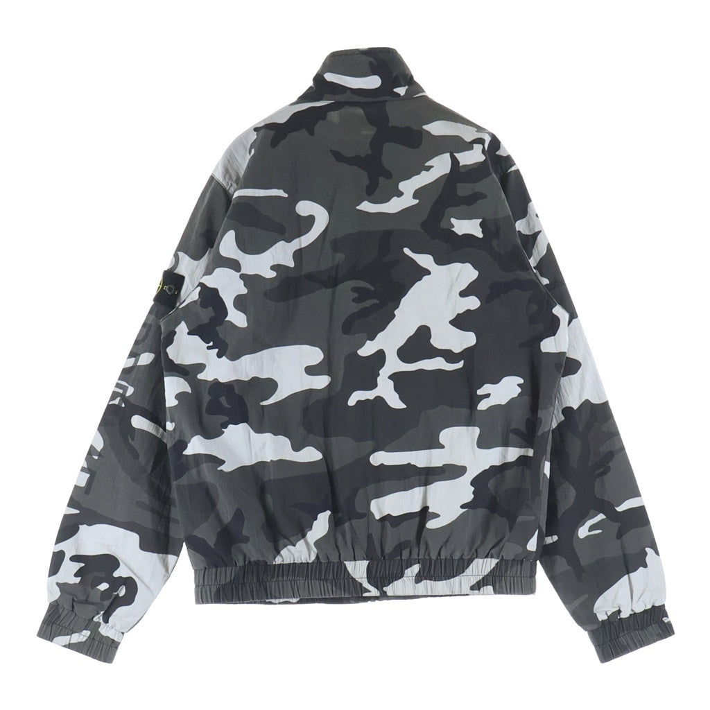 SUPREME(シュプリーム) 16SS ×Stone Island Nylon Metal Track Jacket Snow Camo ストーンアイランド スノーカモフラージュデザイン ナイロン メタル トラックジャケット グレー