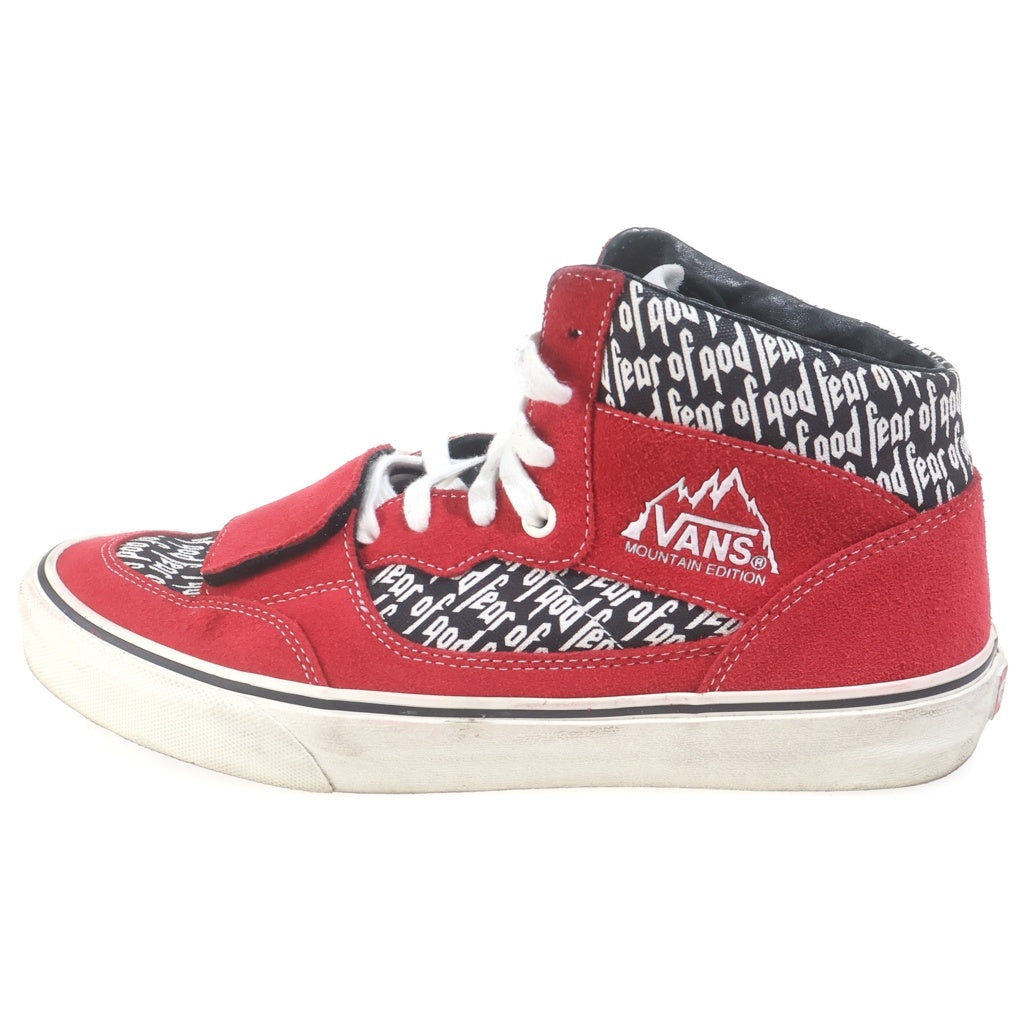 VANS(ヴァンズ) ×FEAR OF GOD MOUNTAIN EDITION フィア オブ ゴッド マウンテン エディション ハイカットスニーカー レッド US9.5/27.5cm VN0A3MQ4PQP