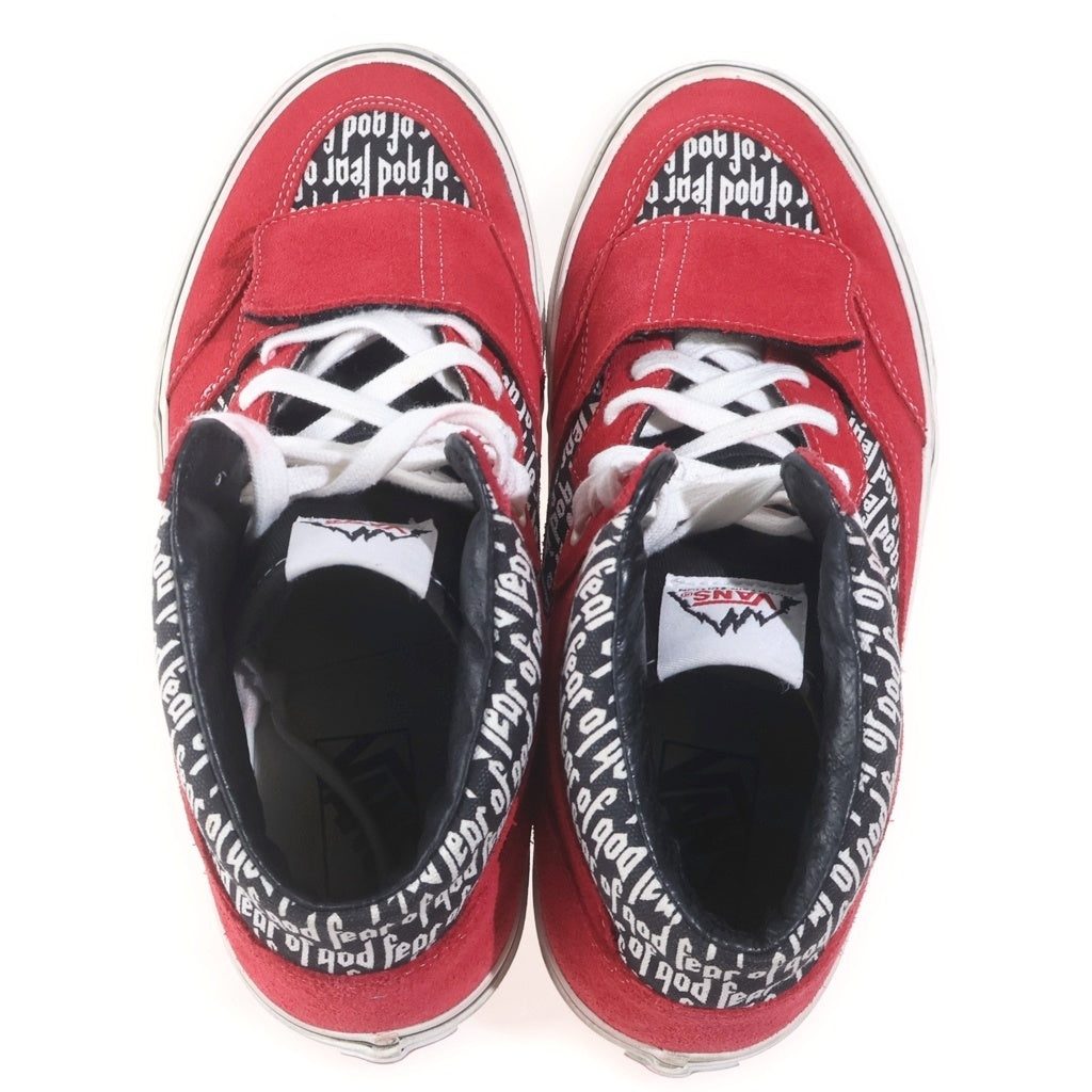 VANS(ヴァンズ) ×FEAR OF GOD MOUNTAIN EDITION フィア オブ ゴッド マウンテン エディション ハイカットスニーカー レッド US9.5/27.5cm VN0A3MQ4PQP
