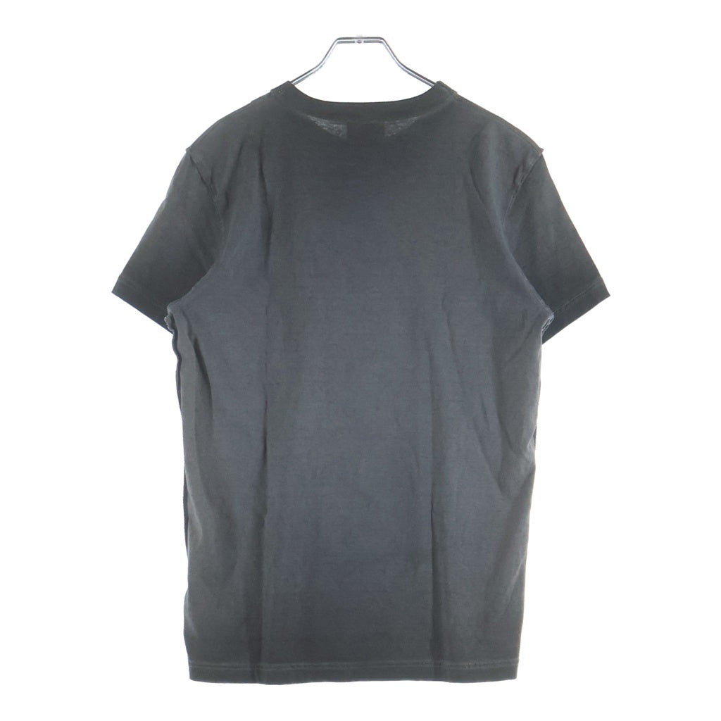 DIESEL(ディーゼル) FADED JACRON PRINT フロントプリント 半袖Tシャツ カットソー グレー