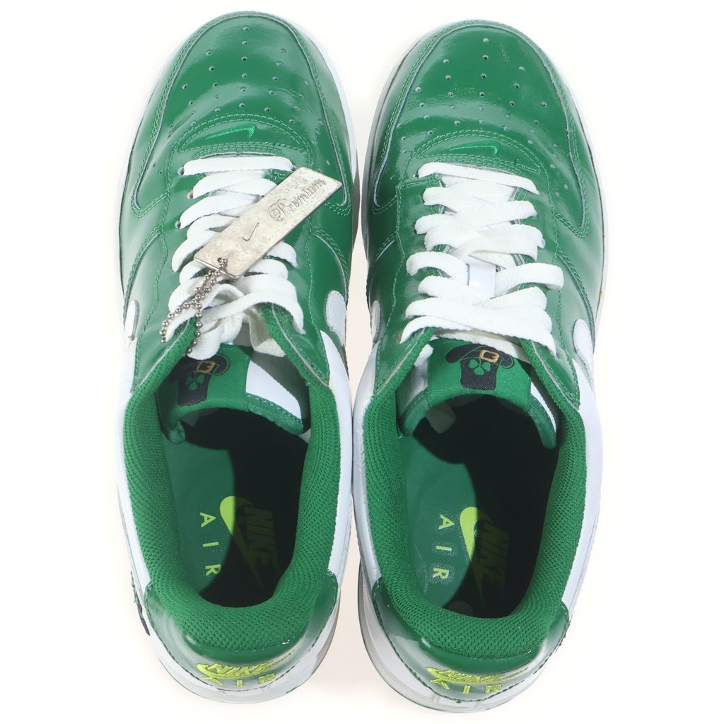 NIKE(ナイキ) 【観賞用2006年】AIR FORCE1 ST PATRICKS DAY 312945-311 エアフォース1パトリックス デイ ローカットスニーカー ホワイト/グリーン US9.5/27.5cm