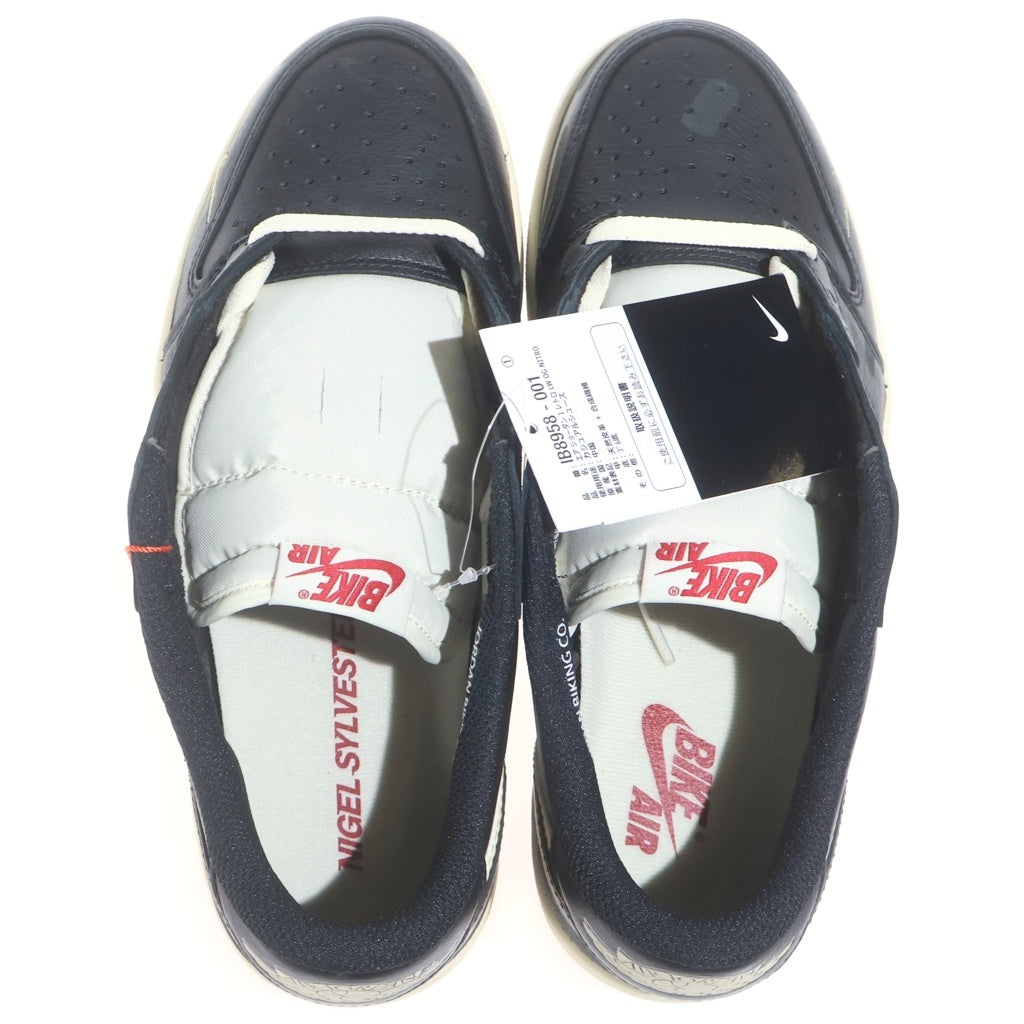 NIKE(ナイキ) ×Nigel Sylvester AIR JORDAN1 RETRO LOW OG IB8958-001 ナイジェルシルベスター エアジョーダン1 レトロ ベター ウィズ タイム ローカットスニーカー