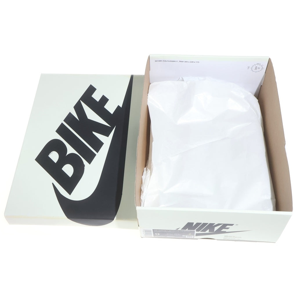 NIKE(ナイキ) ×Nigel Sylvester AIR JORDAN1 RETRO LOW OG IB8958-001 ナイジェルシルベスター エアジョーダン1 レトロ ベター ウィズ タイム ローカットスニーカー