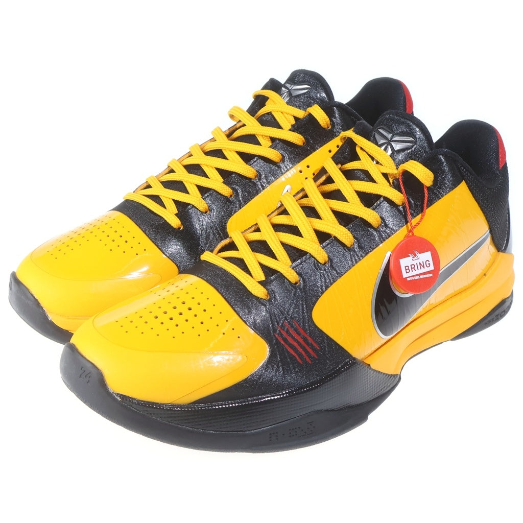 NIKE(ナイキ) KOBE5 PROTRO BRUCE LEE CD4991-700 コービー5 プロトロ ブルース・リー ローカットスニーカー イエロー US10/28cm