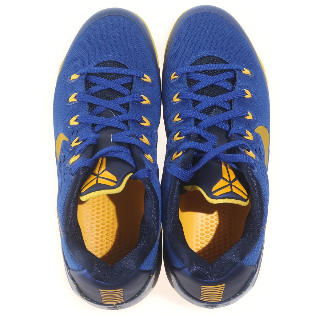 NIKE(ナイキ) 【観賞用 2014年製】 KOBE 9 EM GYM BLUE UNIVERSITY GOLD コービー9 ジム ブルー ユニバーシティ ゴールド ローカットスニーカー ブルー/イエロー US9.5/27.5cm 646701-474
