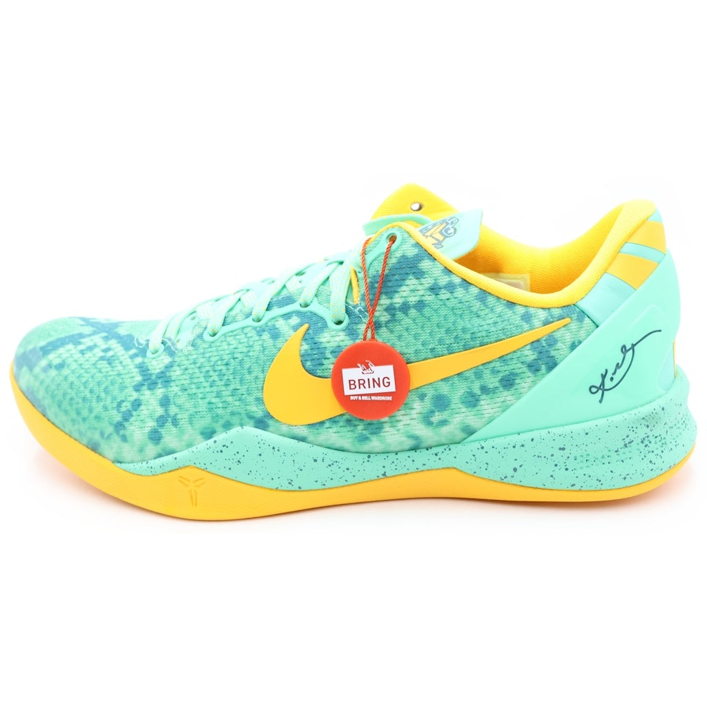 NIKE(ナイキ) KOBE8 SYSTEM 555035-304 コービー 8 システム ローカットスニーカー グリーン/オレンジ US9.5/27.5cm